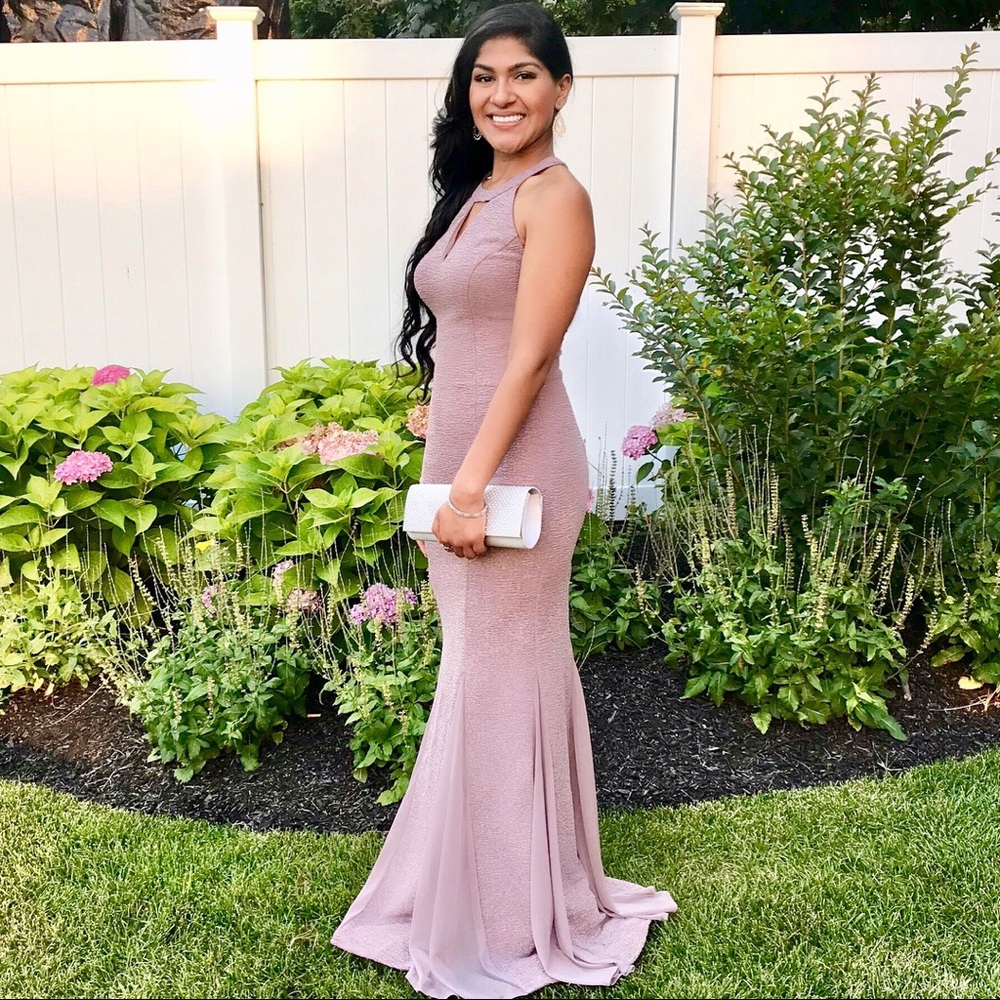 Elegant pink dress